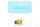 Pin Flugticket | Boarding Pass "Adventure awaits" | Blau Gelb