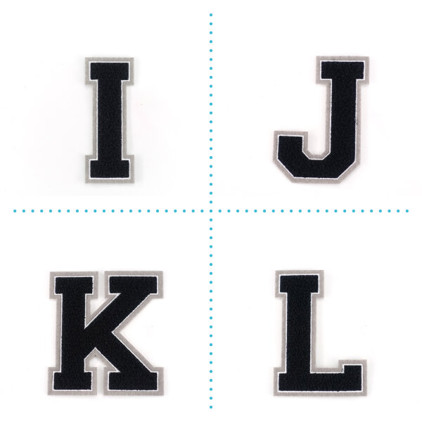 6 Selbstklebende Chenille-Buchstaben-Aufnäher – Bunt, Flauschig & Individuell Für Taschen & Jacken