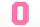 Frottee Buchstaben Aufnäher A-Z | Rosa, Pink, Weiß | 9,5 cm hoch | Varsity Letter O
