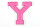 Frottee Buchstaben Aufnäher A-Z | Rosa, Pink, Weiß | 9,5 cm hoch | Varsity Letter Y