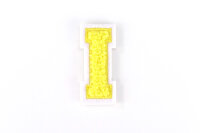 Buchstaben Aufnäher klein 4,2 cm hoch | Gelb,...