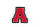 Kleiner Buchstaben Aufnäher 4,2 cm hoch | Rot, Weiß, Schwarz | A