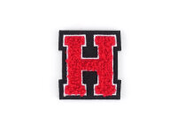 Kleiner Buchstaben Aufnäher 4,2 cm hoch | Rot,...