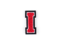Kleiner Buchstaben Aufnäher 4,2 cm hoch | Rot,...