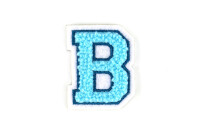 Kleiner Buchstaben Aufnäher 4,2 cm hoch | Frottee...