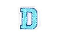 Kleiner Buchstaben Aufnäher 4,2 cm hoch | Frottee...