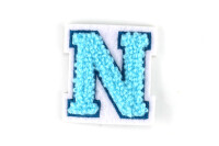 Kleiner Buchstaben Aufnäher 4,2 cm hoch | Frottee...
