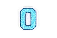 Kleiner Buchstaben Aufnäher 4,2 cm hoch | Frottee...